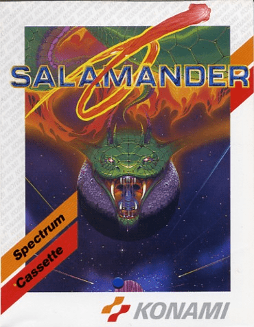 Salamander box art for ZX Spectrum